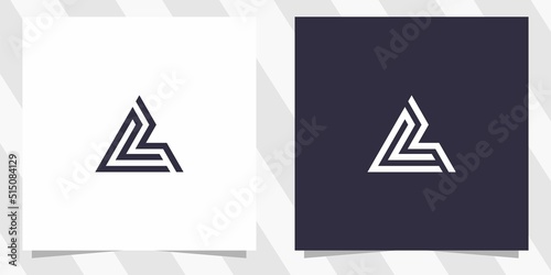 letter l logo template