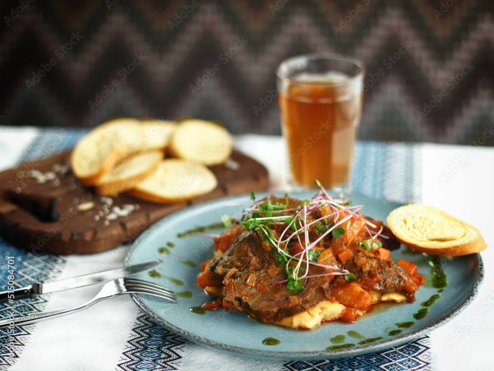 Meat with vegetables Meat with vegetables