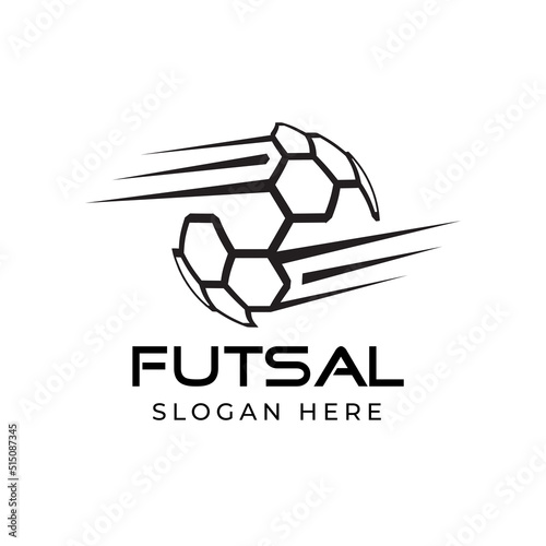 Soccer Ball Icon. Soccer club Symbol. Football badge logo, soccer ball team game club elements, Vector Logo Illustration Fit to championship or team