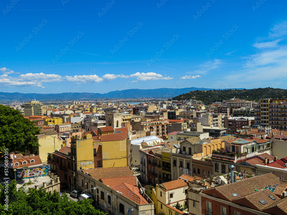 view of the city of the Caglari