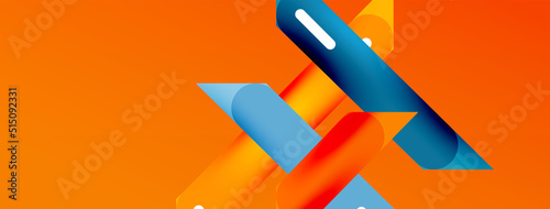 Background overlapping lines. Dynamic lines abstract wallpaper. Straight lines composition vector illustration for wallpaper banner background or landing page
