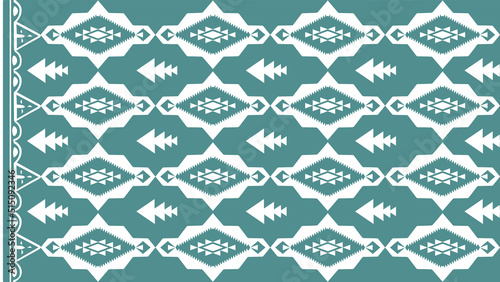 Textile Fabric Pattern Design Illustration