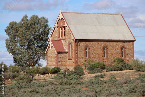 Old building in the historic outback village of Silverton near Broken Hill, New South Wales, Australia.