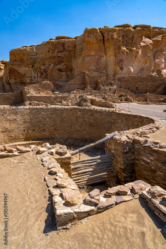 Chaco Culture National Park, New Mexico, America, USA. photo