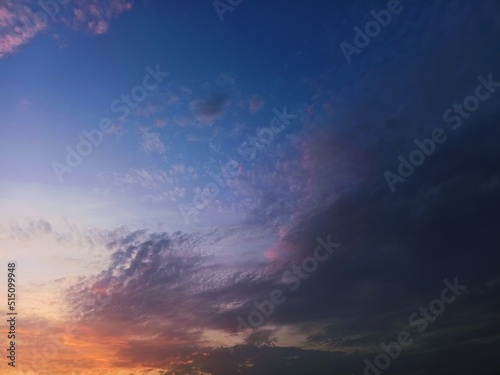 sunset in the sky © Anshika