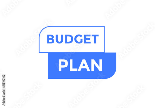 Budget planning and financial concept vector illustration
