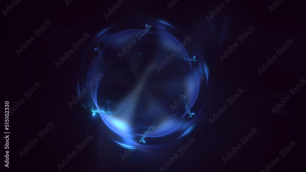 3D rendering abstract circle light background 3D rendering abstract circle light background