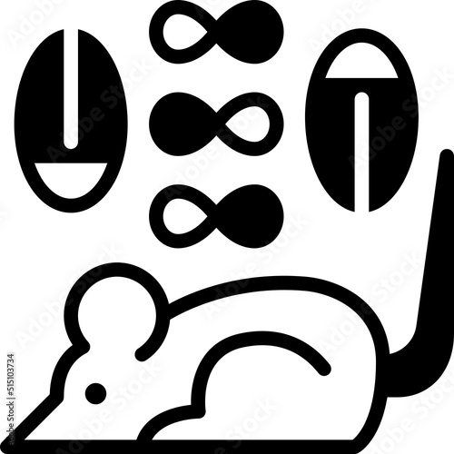 pest solid line icon