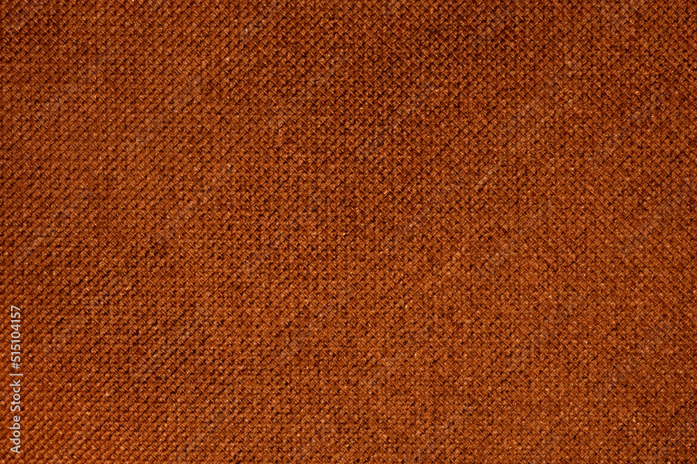 Fototapeta premium Close-up of red texture fabric cloth textile background