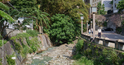 Xinbeitou, Taiwan, Xinbeitou hot spring district in taiwan