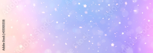 banner rainbow unicorn style bright abstract background 