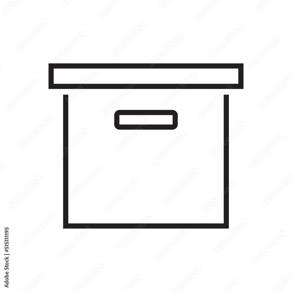 Vector parcel icon, isolated on the transparent background. Delivery and logistics concept. Vector parcel icon, isolated on the transparent background. Delivery and logistics concept.