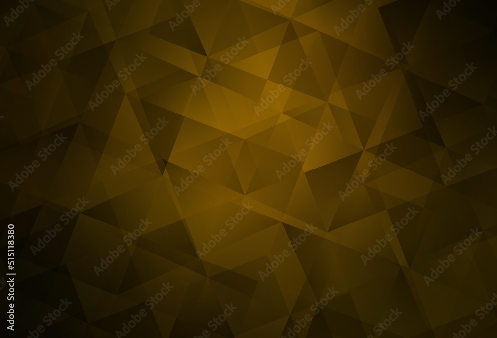 Dark Orange vector shining triangular backdrop. Dark Orange vector shining triangular backdrop.