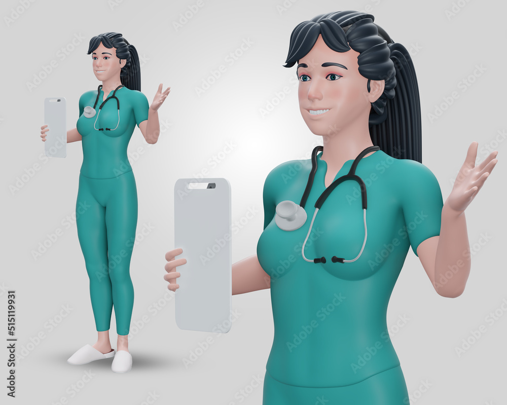3d render., Doctor cartoon character shows clipboard with blank paper. ,Clip art isolated on blue background., Professional recommendation., Medical concept 3d render., Doctor cartoon character shows clipboard with blank paper. ,Clip art isolated on blue background., Professional recommendation., Medical concept