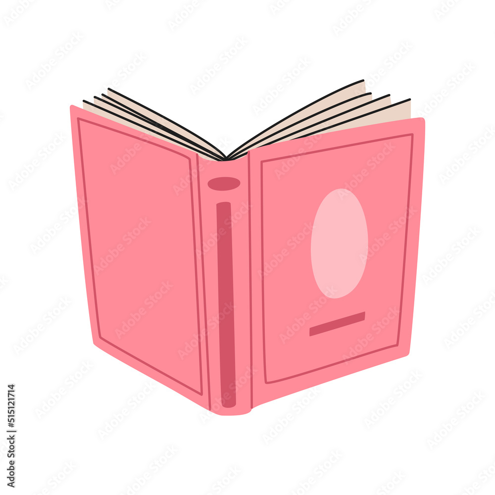 Opened book flat line color isolated vector object. Reading. Education.  Editable clip art image on white background. Simple outline cartoon spot  illustration for web design 26706467 Vector Art at Vecteezy