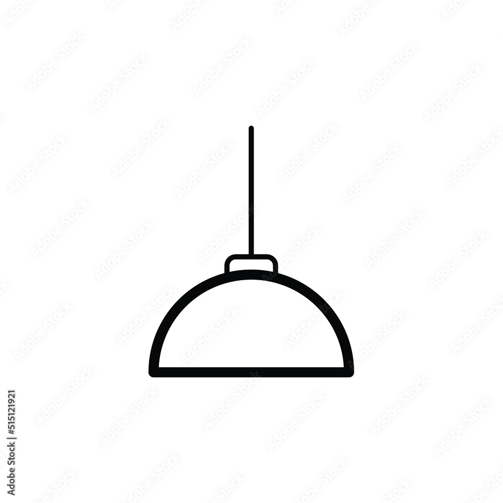 Obraz premium lamp vector for website symbol icon presentation