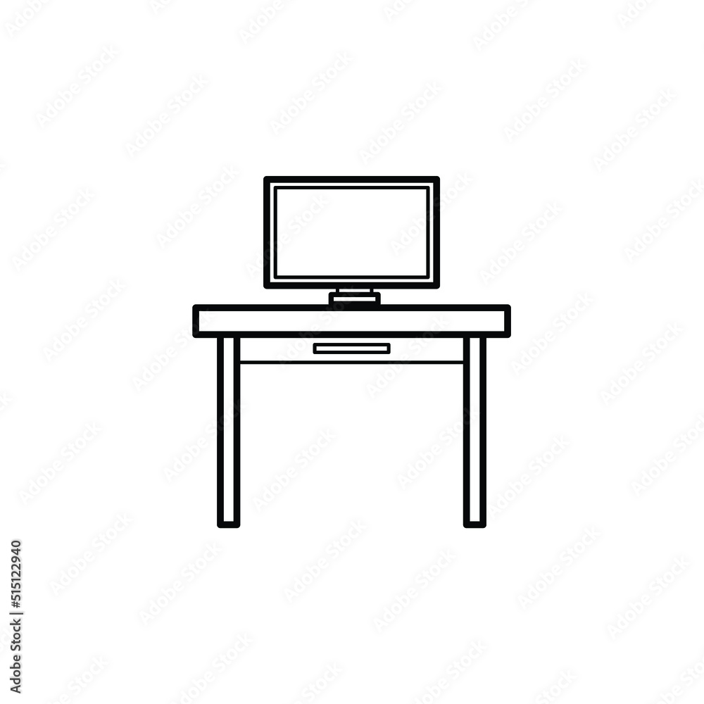 table tv vector for website symbol icon presentation table tv vector for website symbol icon presentation