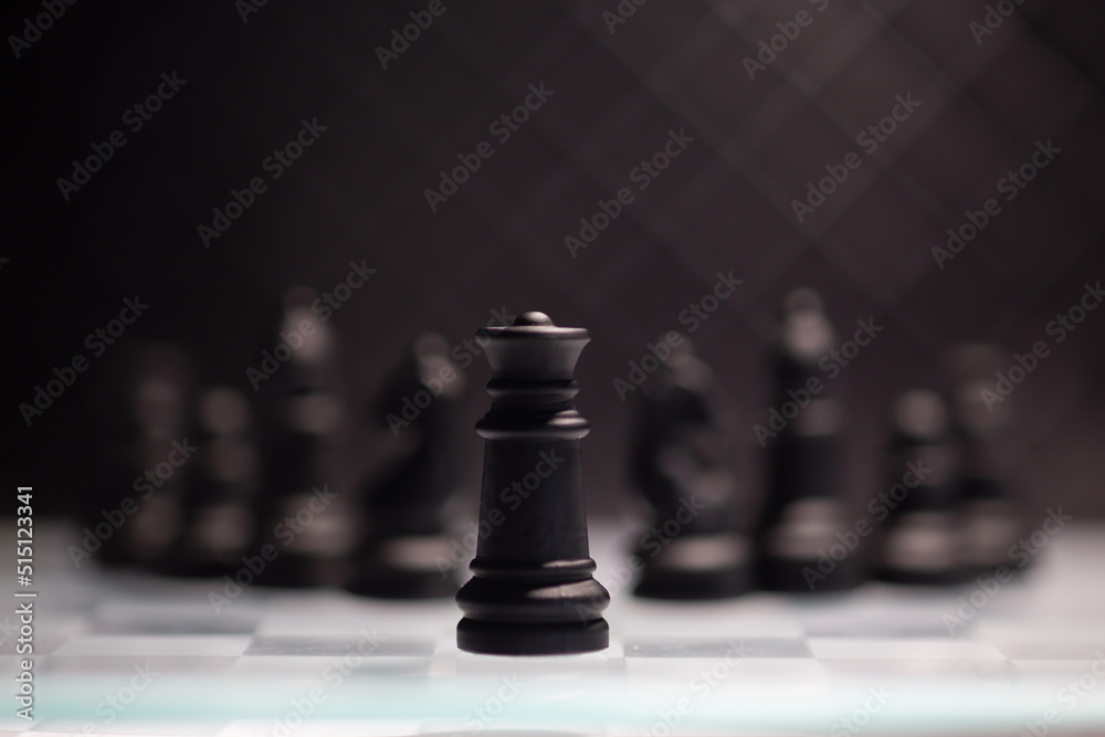 Chess game. Strategic desicion making. Plan and competition Chess game. Strategic desicion making. Plan and competition