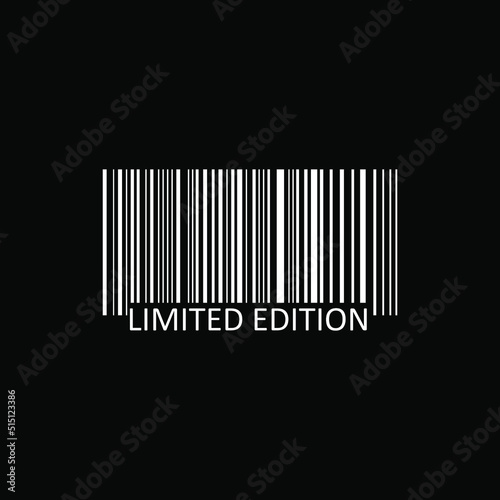 barcode, Limited Edition, sticker and label