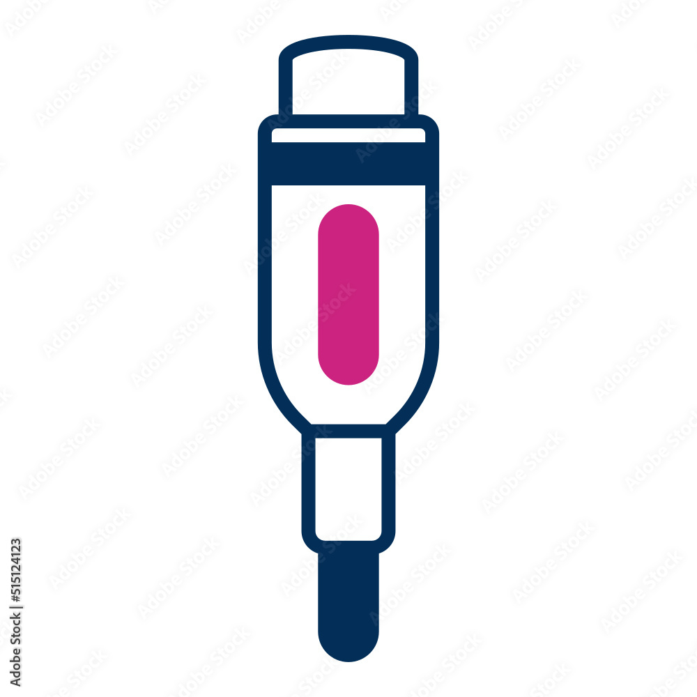midi cable icon on transparent background midi cable icon on transparent background
