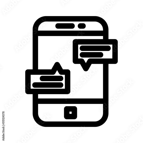 message icon or logo isolated sign symbol vector illustration - high quality black style vector icons
