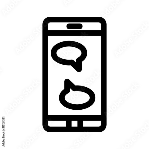 message icon or logo isolated sign symbol vector illustration - high quality black style vector icons

