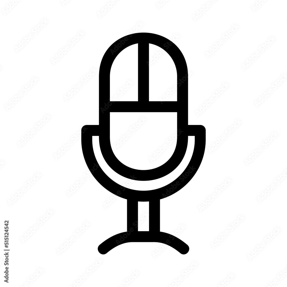 microphone icon or logo isolated sign symbol vector illustration - high quality black style vector icons
microphone icon or logo isolated sign symbol vector illustration - high quality black style vector icons