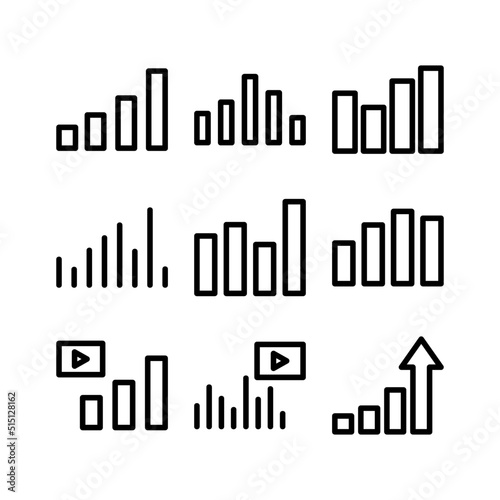 Analytics icon or logo isolated sign symbol vector illustration - high quality black style vector icons 