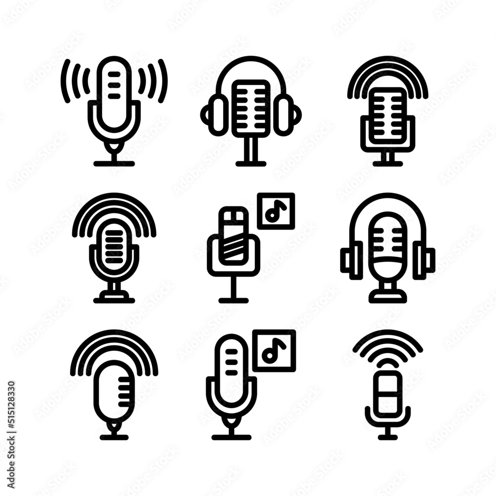 podcast icon or logo isolated sign symbol vector illustration - high quality black style vector icons
podcast icon or logo isolated sign symbol vector illustration - high quality black style vector icons