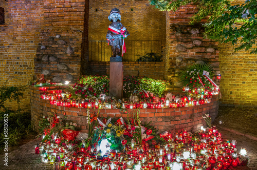 Monument of uprising, Warsaw, Masovian Voivodeship, Poland photo