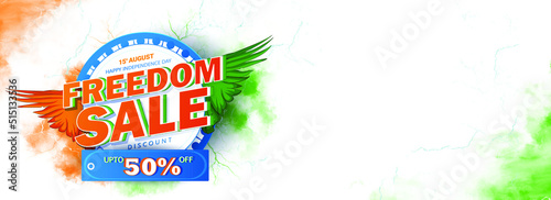 vector illustration of 75th Independence Day of India on 15th August with Tricolor Indian flag design and flying pigeon.