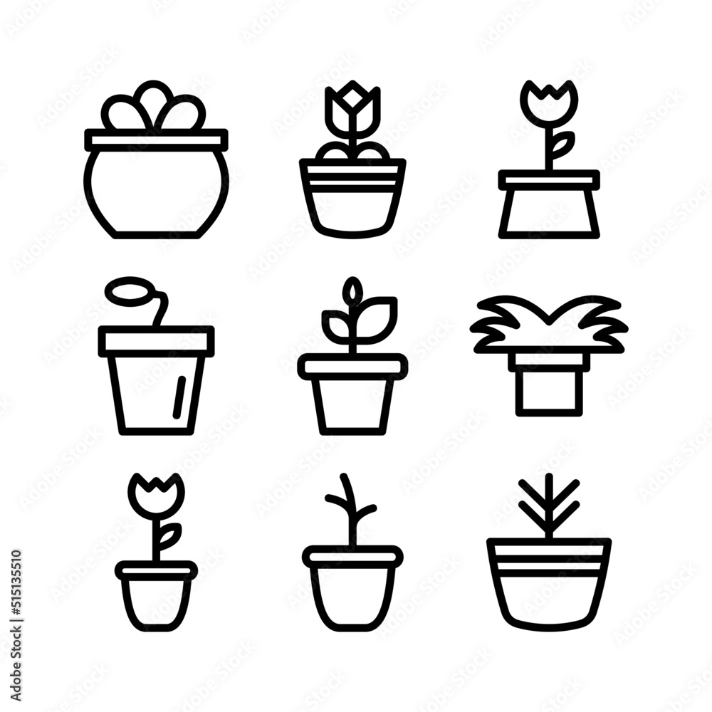 Flower pot icon or logo isolated sign symbol vector illustration - high quality black style vector icons
Flower pot icon or logo isolated sign symbol vector illustration - high quality black style vector icons