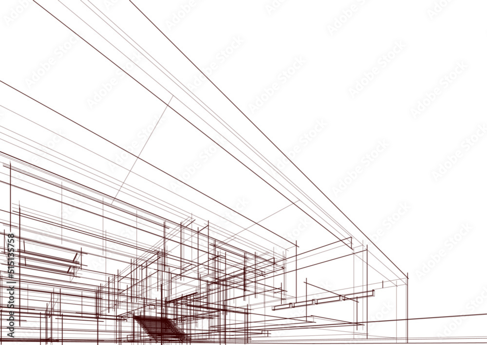 sketch of a house sketch of a house