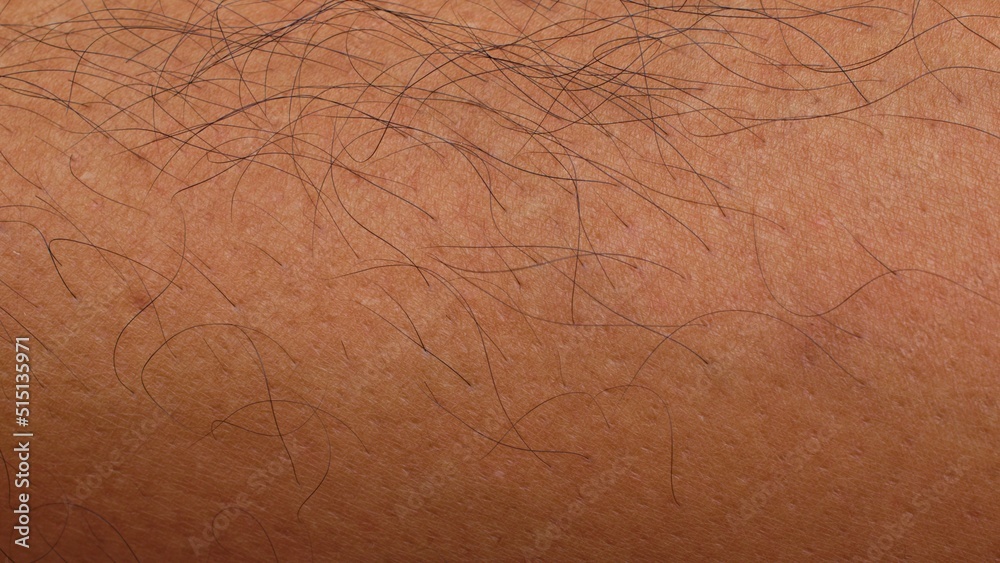 black human body hair on tan human skin background texture black human body hair on tan human skin background texture