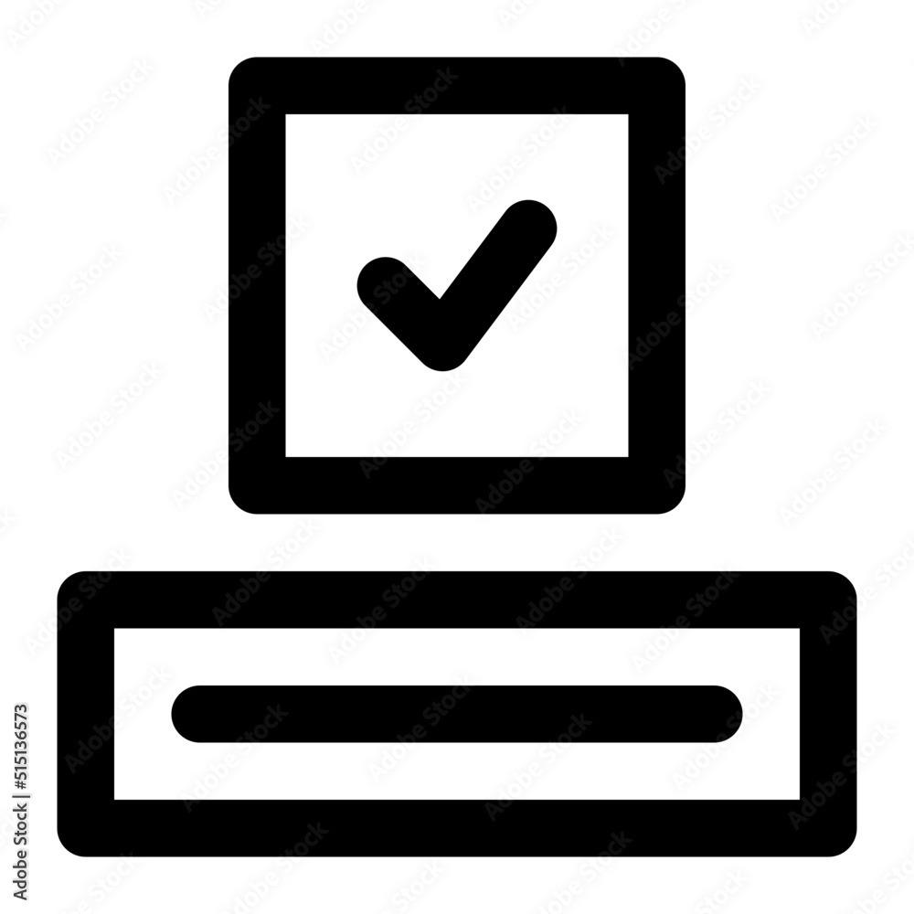 voting line icon voting line icon