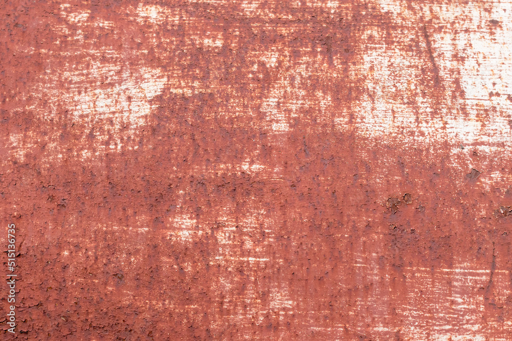 Background with a texture of rusty metal and peeling paint Background with a texture of rusty metal and peeling paint