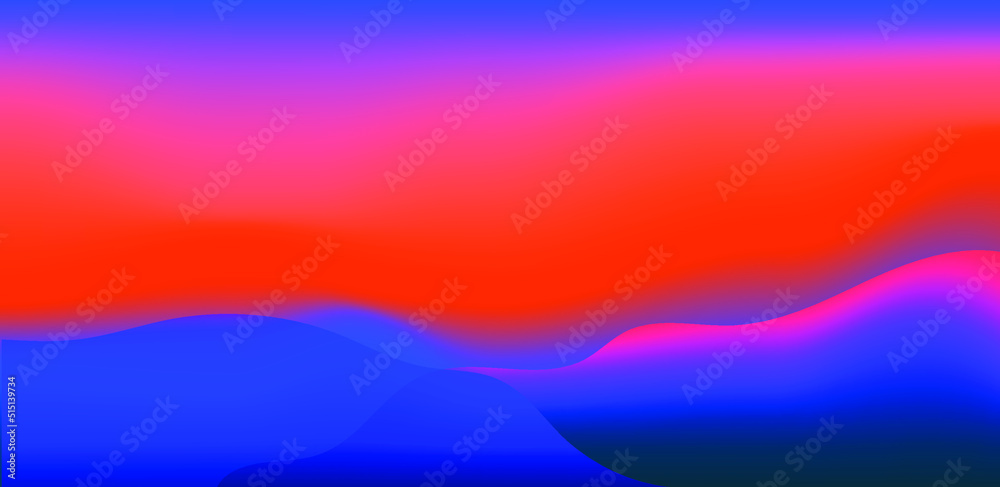 abstract gradient Sunset Canyon background