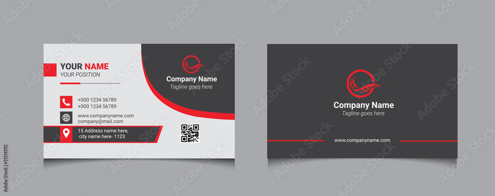 Modern Business Card Template Modern Business Card Template