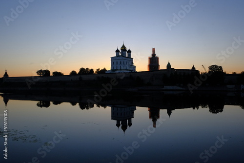 Sunrise in June, Pskov, Russia © Vasilii