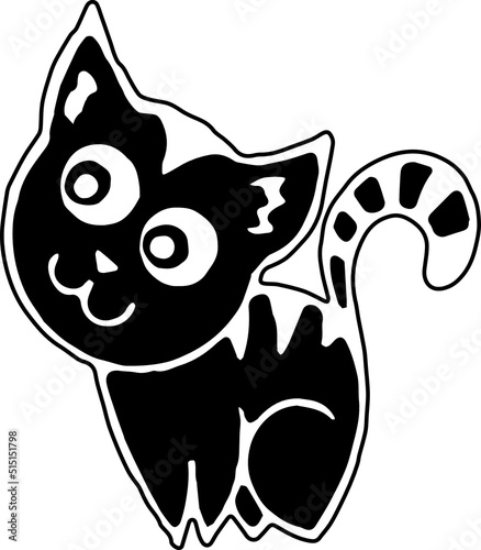 cat EPS, cat Silhouette, cat Vector, cat Cut File, cat Vector