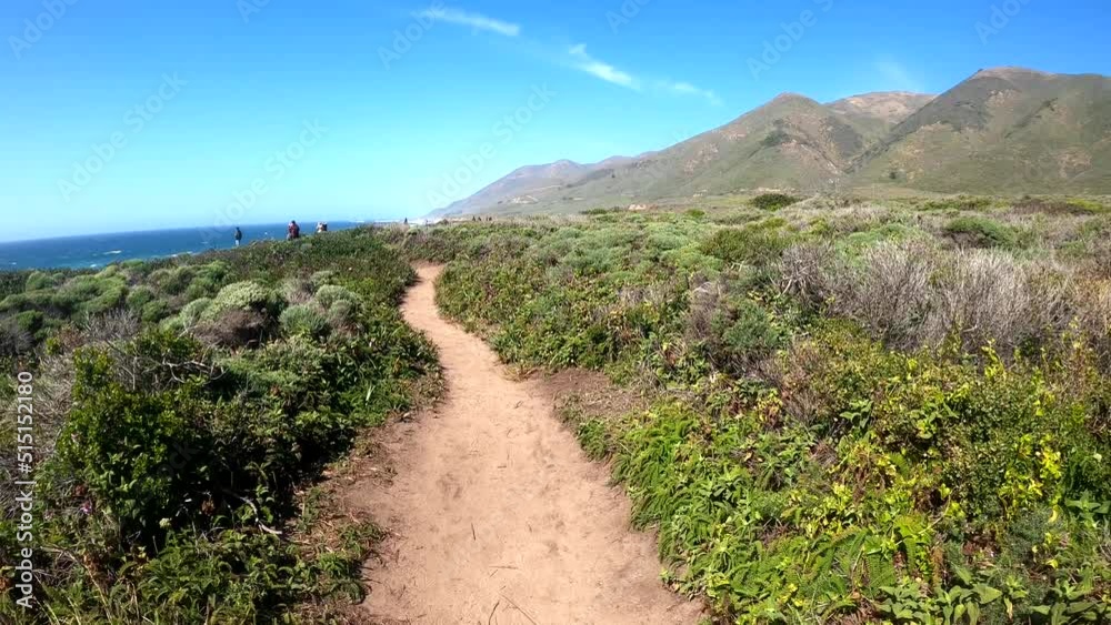 Garrapata State Park in Monterey California. POV shot. Garrapata State Park in Monterey California. POV shot.