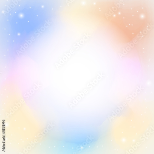 Abstract colorful gradient square background with blank space graphic design.