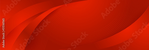 Abstract red banner. Designed for background, wallpaper, poster, brochure, card, web, presentation, social media, ads. Vector illustration design template.