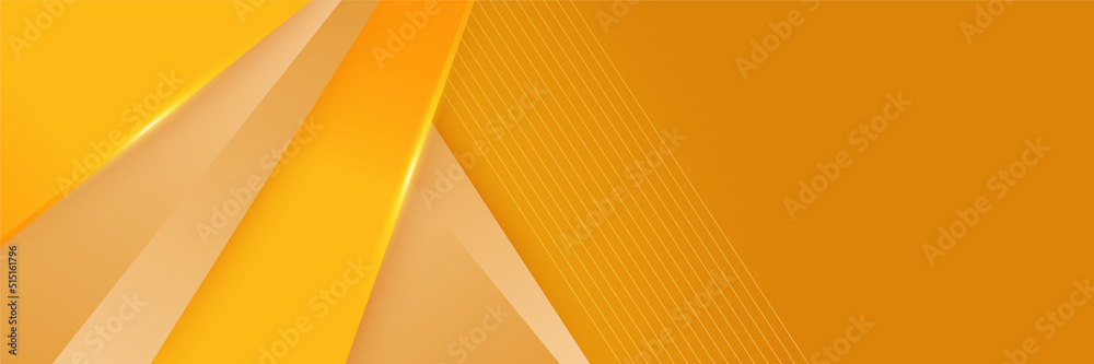 Abstract orange and yellow banner. Designed for background, wallpaper, poster, brochure, card, web, presentation, social media, ads. Vector illustration design template. Abstract orange and yellow banner. Designed for background, wallpaper, poster, brochure, card, web, presentation, social media, ads. Vector illustration design template.