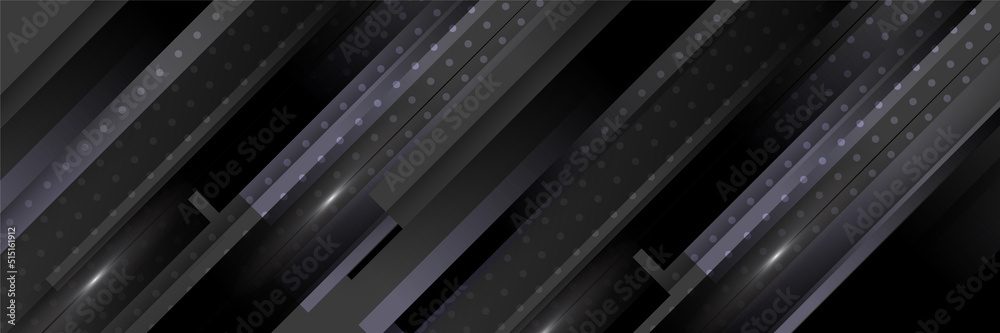 Abstract black banner. Designed for background, wallpaper, poster, brochure, card, web, presentation, social media, ads. Vector illustration design template. Abstract black banner. Designed for background, wallpaper, poster, brochure, card, web, presentation, social media, ads. Vector illustration design template.