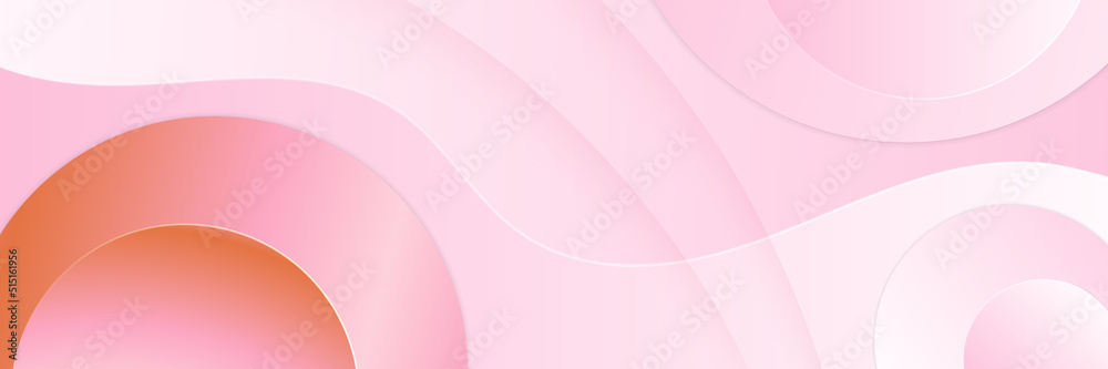 Abstract pink banner. Designed for background, wallpaper, poster, brochure, card, web, presentation, social media, ads. Vector illustration design template. Abstract pink banner. Designed for background, wallpaper, poster, brochure, card, web, presentation, social media, ads. Vector illustration design template.