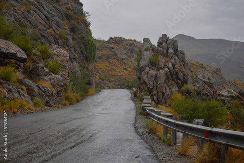 Beautiful road Kohat, Kpk, Pakistan, South Asia photo