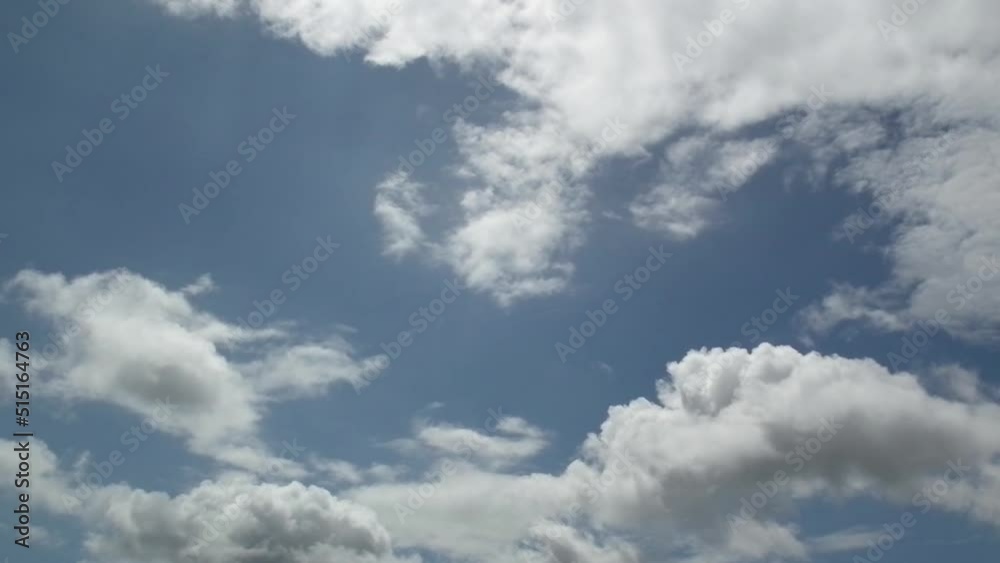 time lapse the movement of the clouds similar to smog