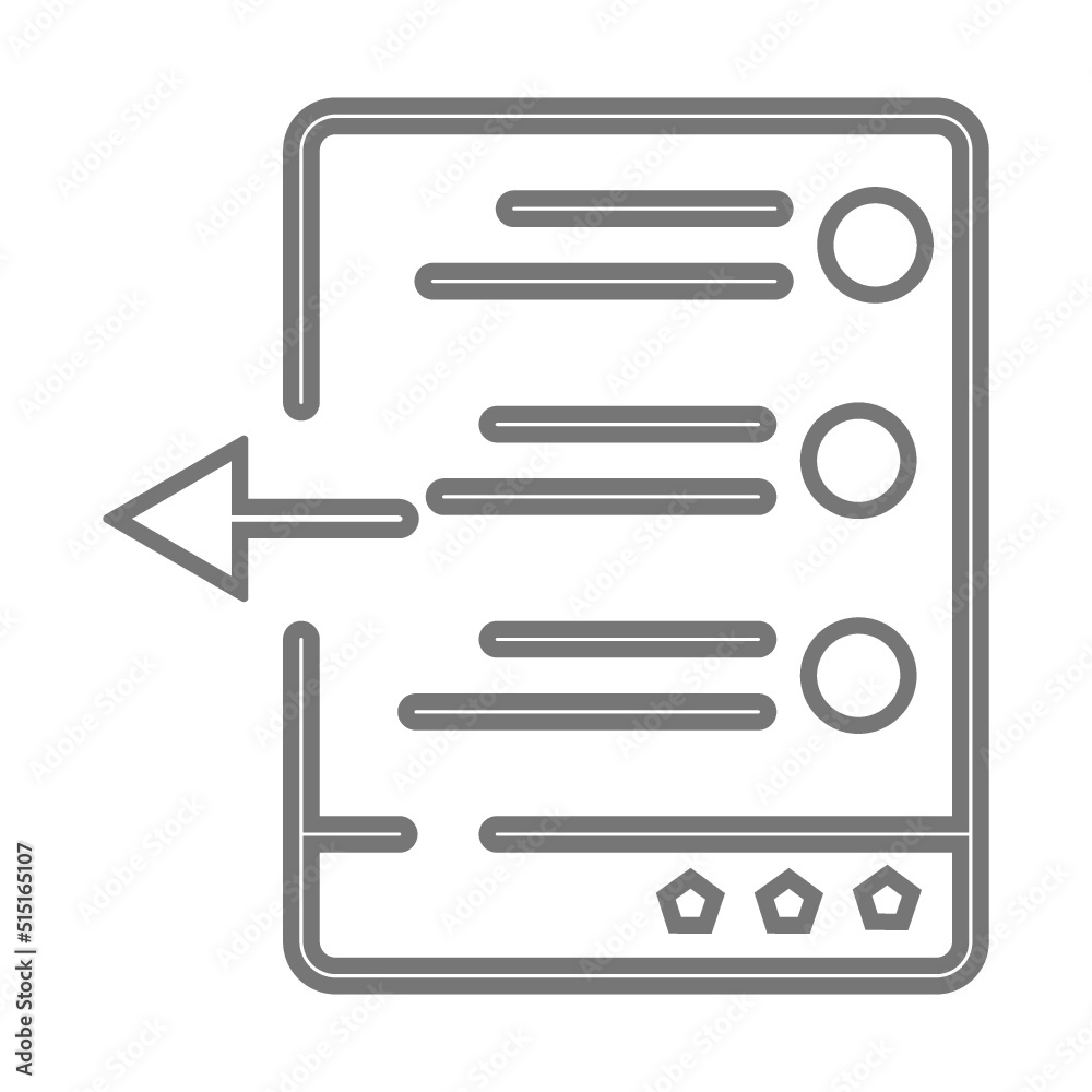isolated podcast outline icon in light grey background, perfect for website, blog, logo, graphic design, social media, UI, mobile app
