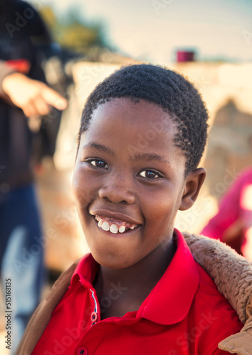 African child smiling